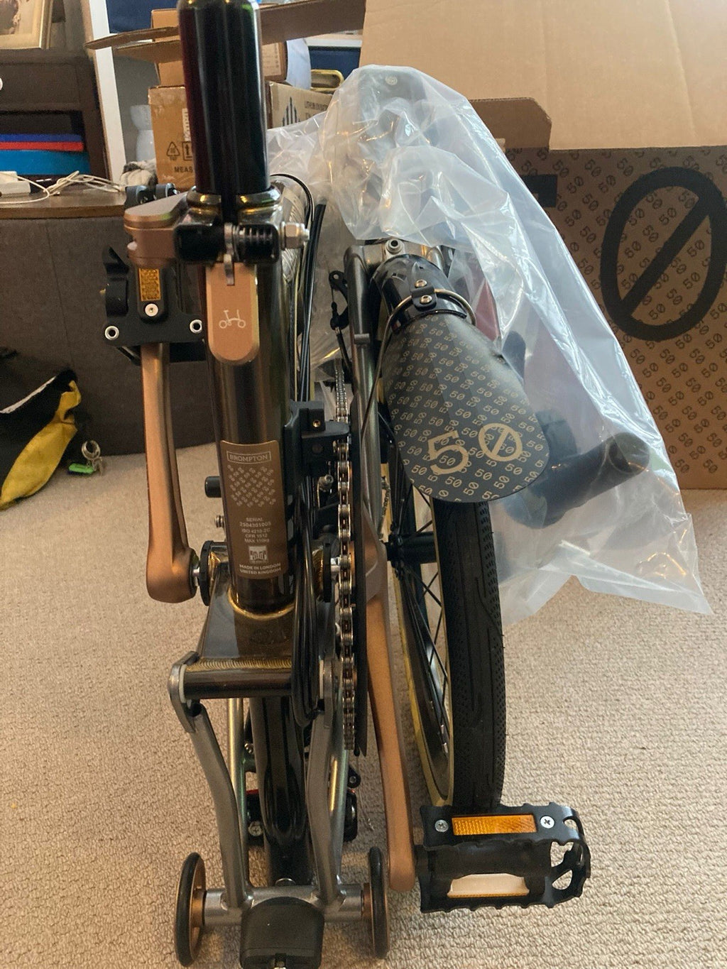 Brompton C Line 1975 Edition Limited Edition Folding Bike NEW & BOXED