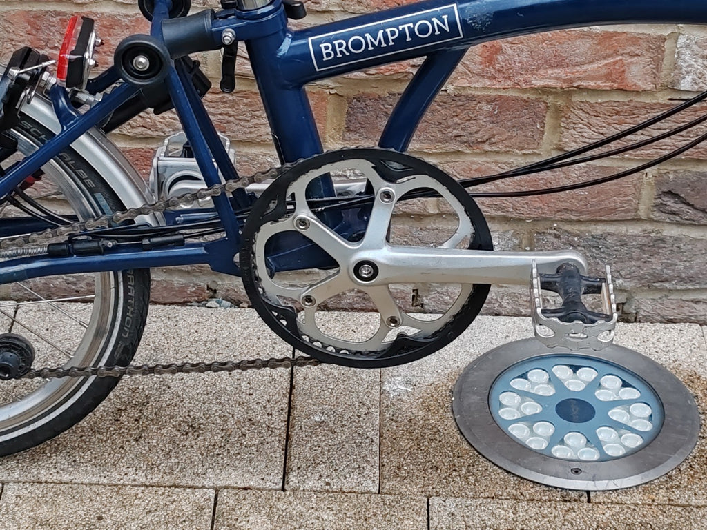 Brompton S6LFolding Bike 2021 Blue 6 Speed Mudguards 16" Wheels