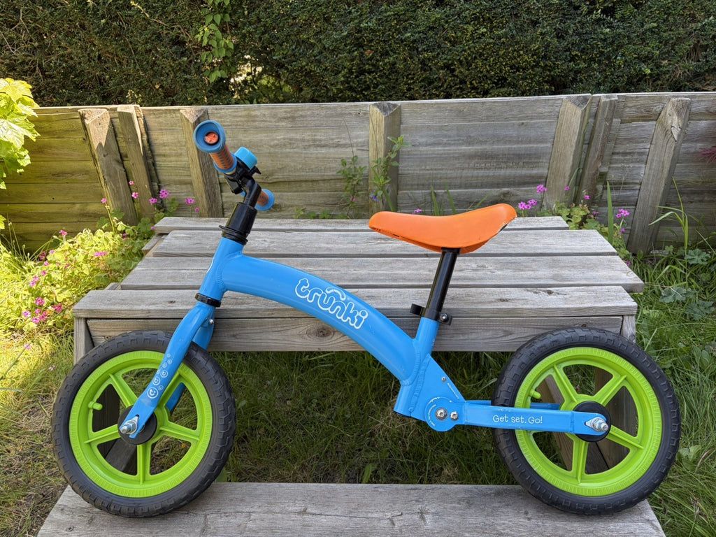 Trunki Folding Balance Bike, 12-inch Wheels (2-5yrs) Great for Travel RRP £200+