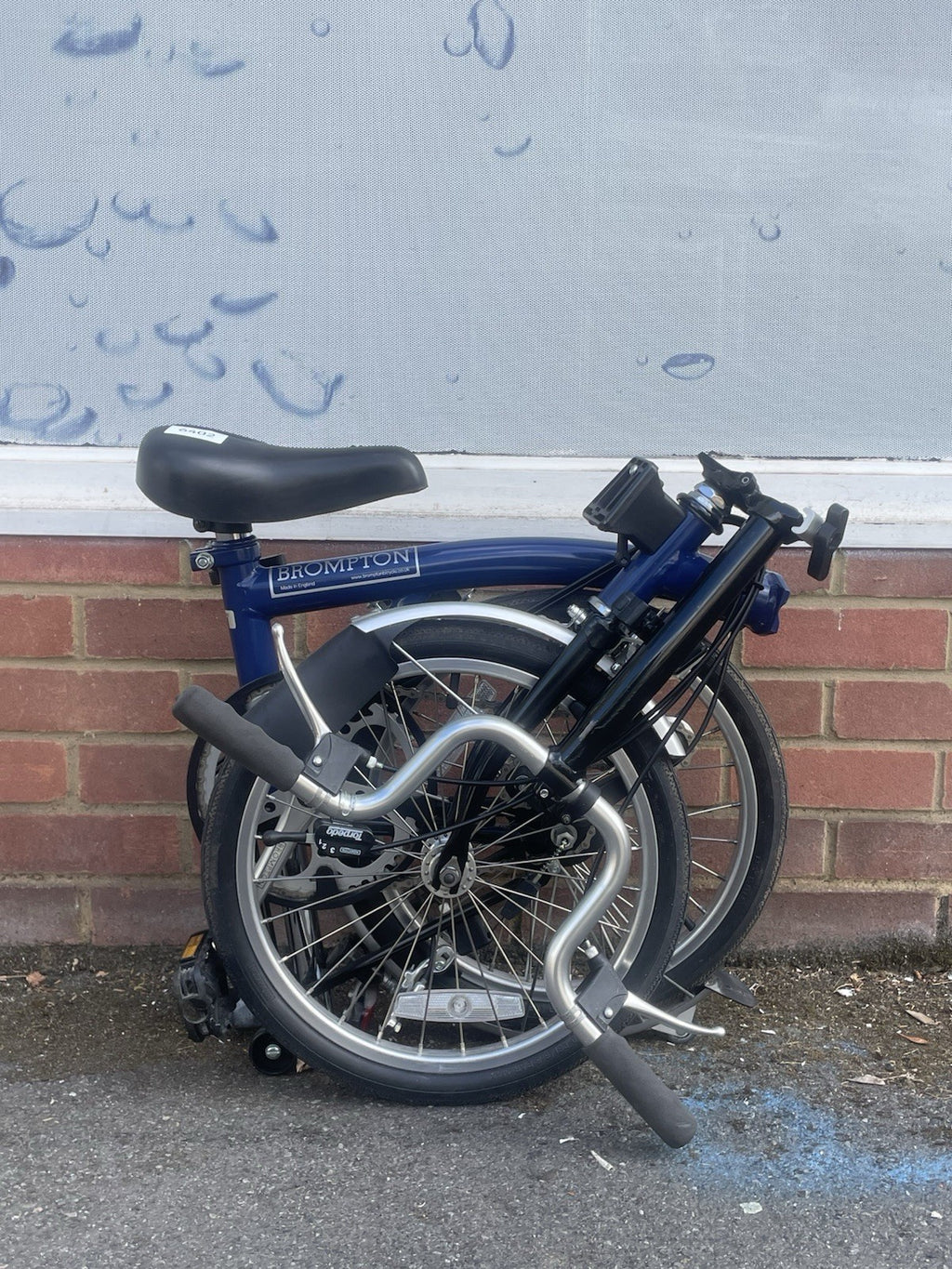Brompton M3L Folding Bike - Tempest Blue