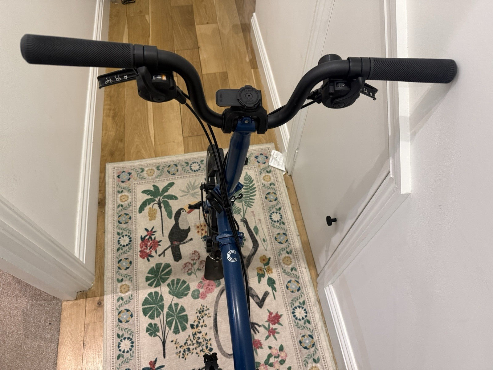 Brompton Cline 12 Speed Ocean Blue (2025) + Accessories