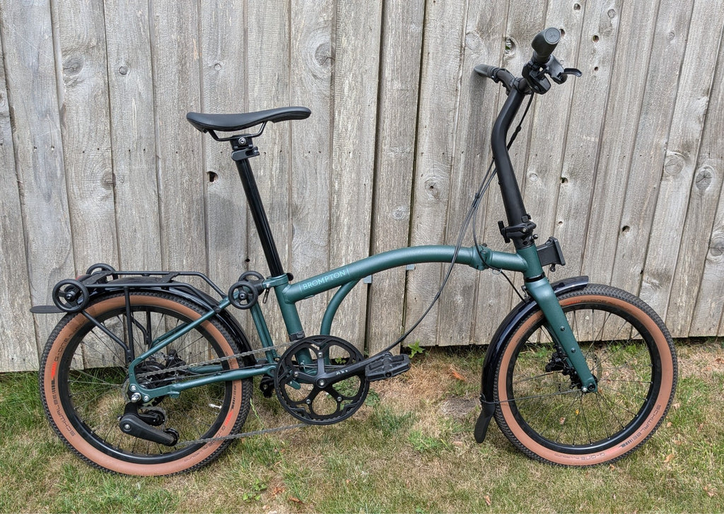 Brompton G Line  |  Large Frame  |  Forest Green  |  Hydraulic Brakes