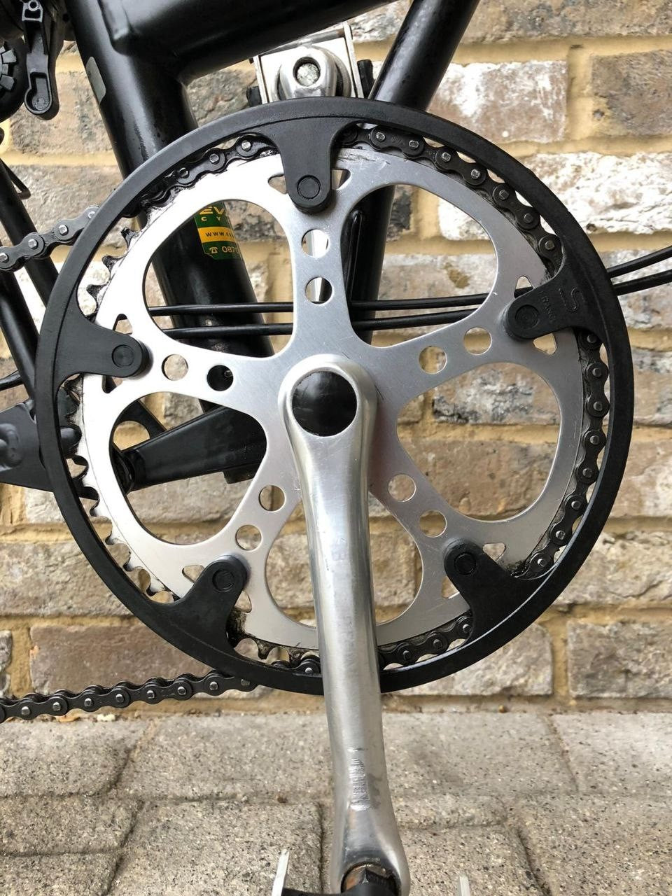 Brompton Black 3 Speed Mid M3L with Brooks Saddle & Grips - WORLDWIDE DELIVERY