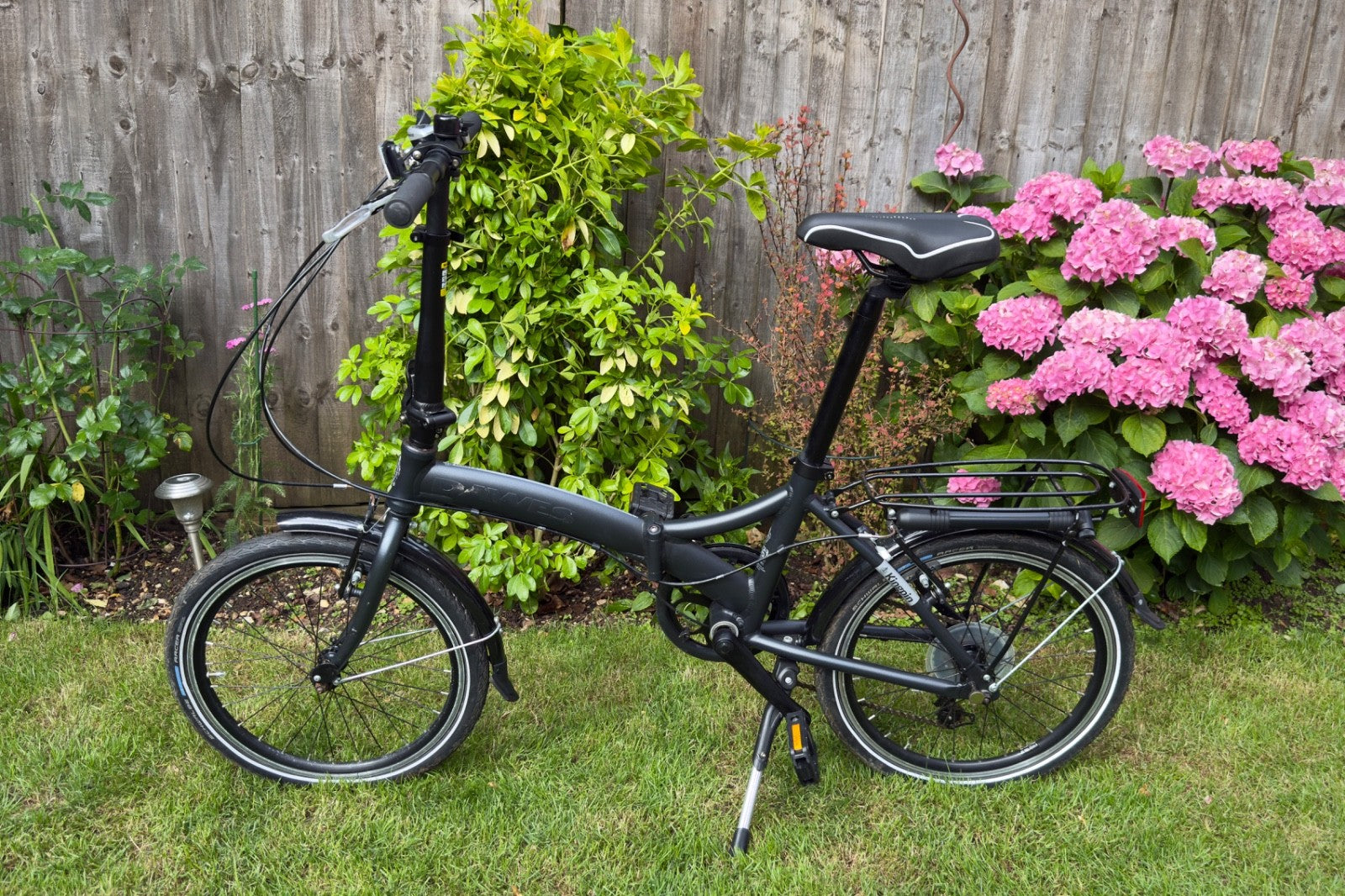 DAWES 6061 KINGPIN FOLDING BIKE - Black