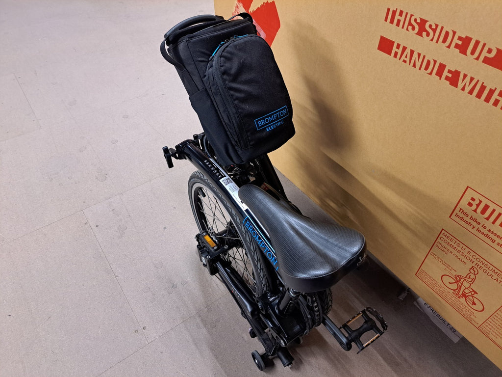 Brompton M6L Folding  Bike (Telescopic Seatpost) Gloss Black