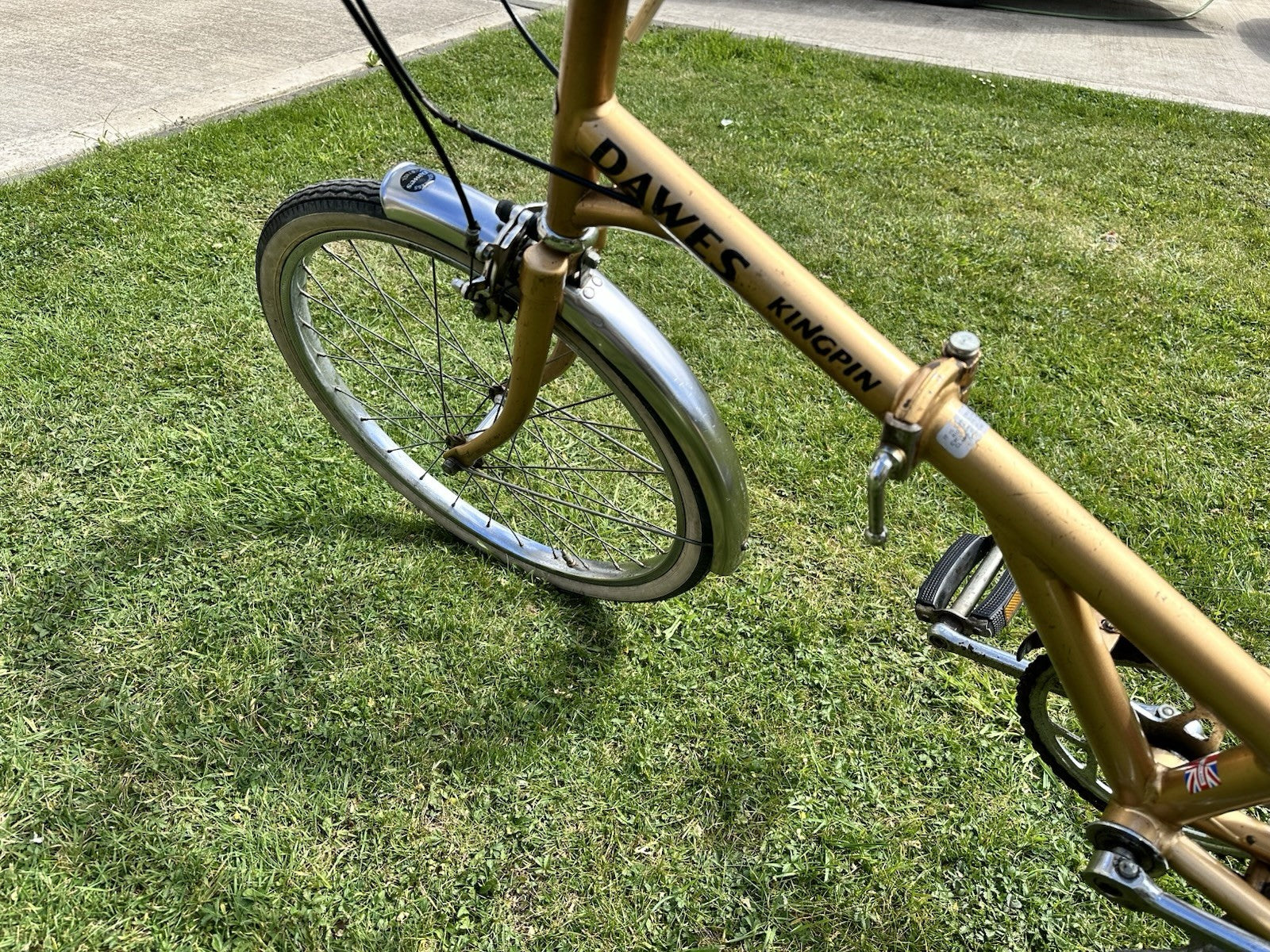 Vintage Dawes Kingpin Folding Bike 1980
