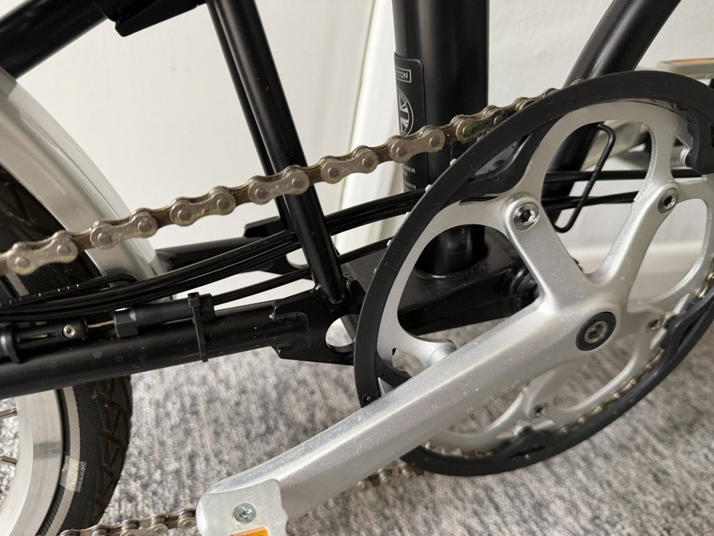 Brompton C Line H6R (6 Speed) folding bicycle - Black (MINT CONDITION!)