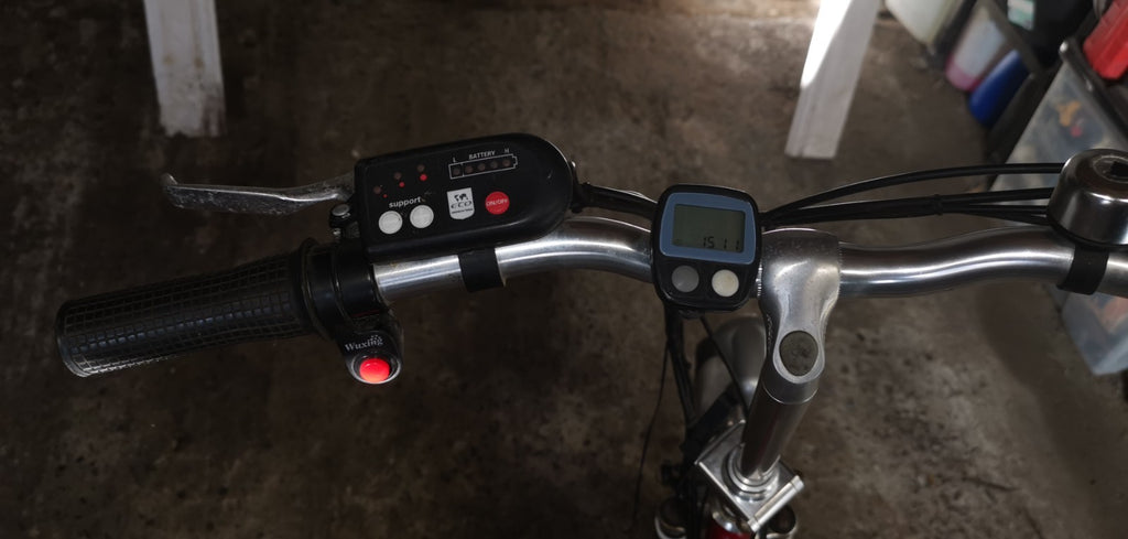 PRO-RIDER 20in E-Folding Bike 250W 36V 25km/h red