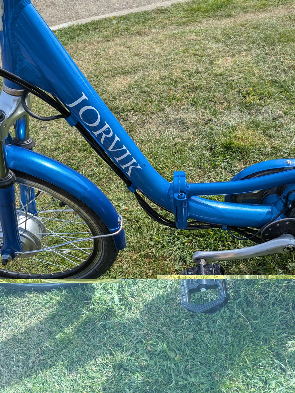 Jorvik Folding Tricycle.Good Condition, Delivery Possible.