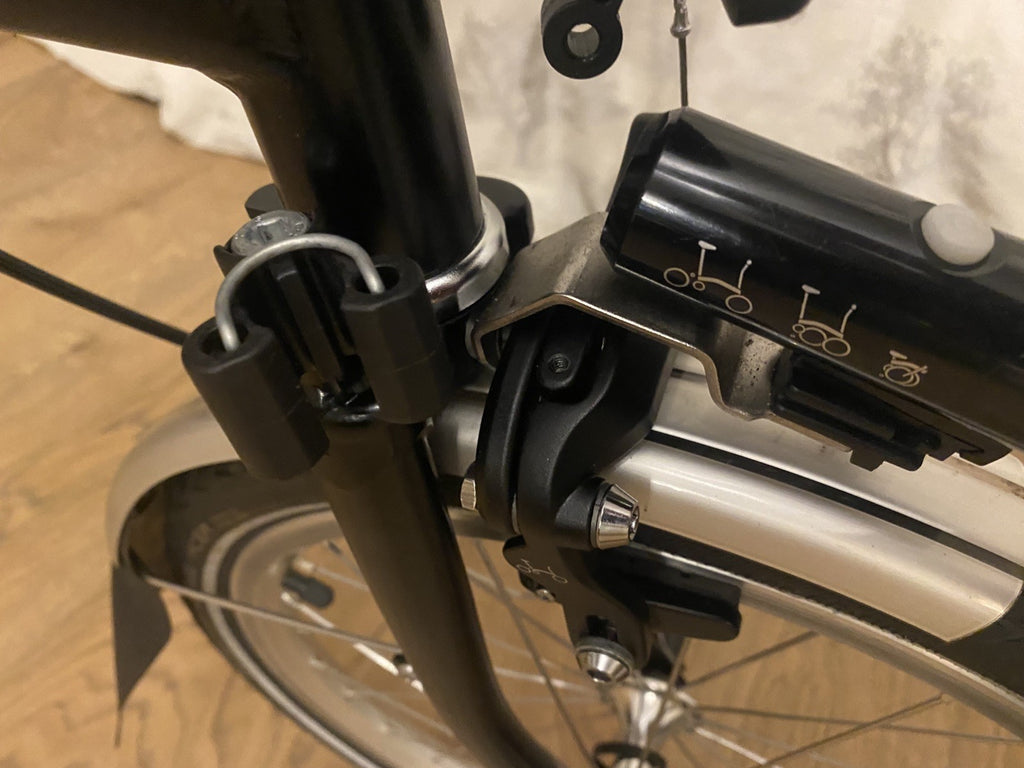 Brompton C Line 6 Speed In Black In A Very Good Used Condition.
