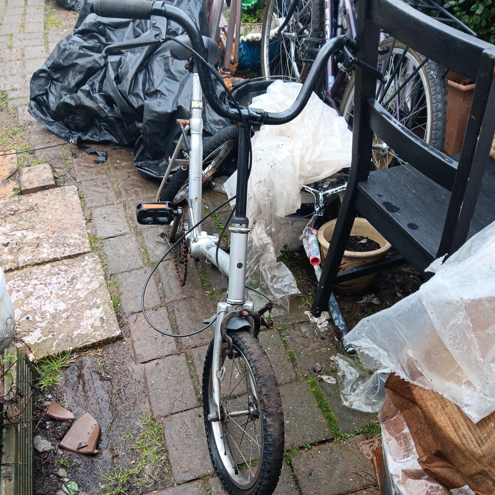 Miyaba folio alumi Japanese Folding  Bike  for parts
