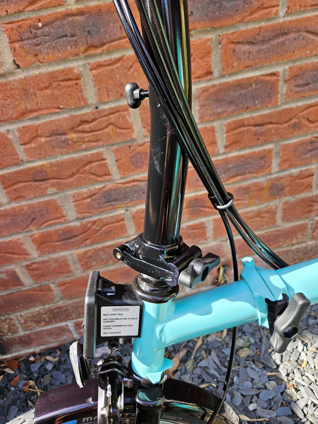 Brompton C Line Explore M6L Black Edition Turkish Green Excellent