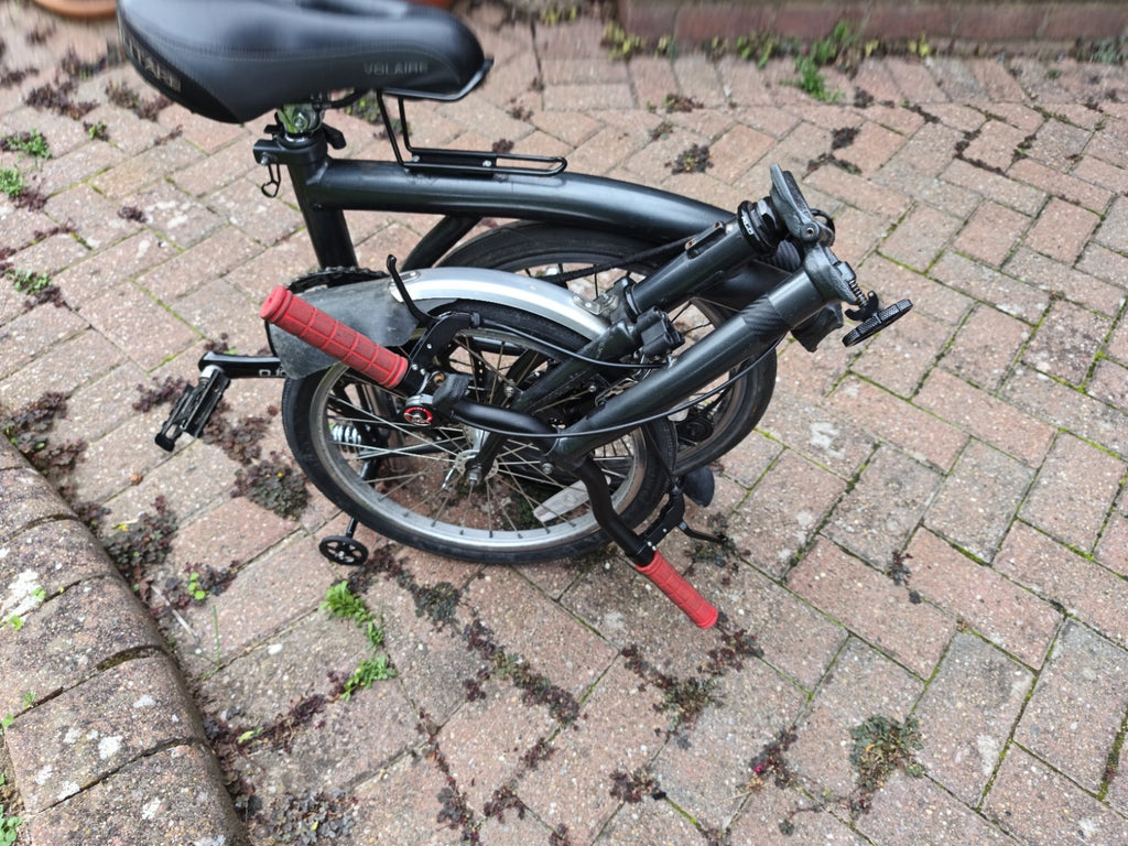 Brompton Folding Bike - 5 spd deraileur - Titanium upgrades