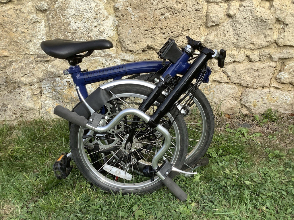 Brompton M3L Folding Bike - Blue - UK DELIVERY