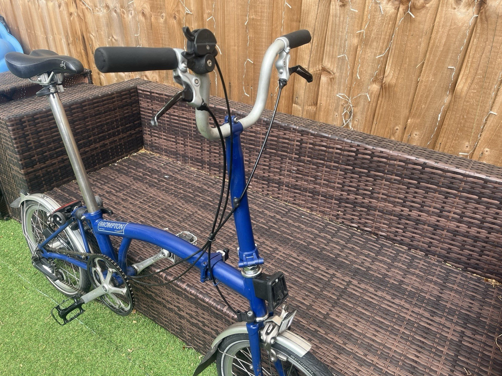 Brompton 3 Speed Folding Bicycle Good Condition.