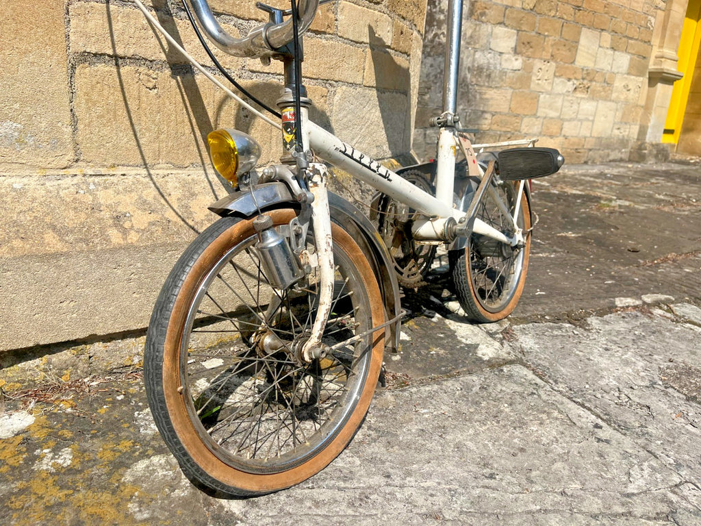 Vintage Stella Poketby Folding Portable Bicycle 1960s French Mini Bike Project