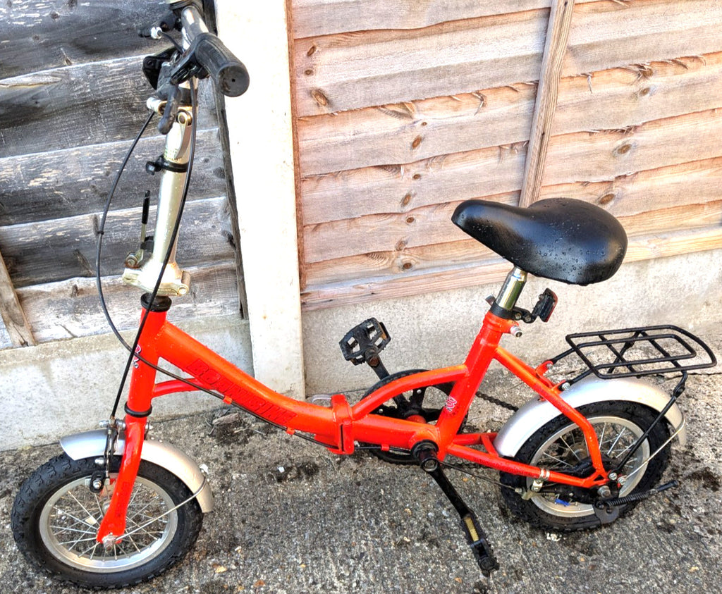 Folding Bike 12 Inch Wheels  Red great condition