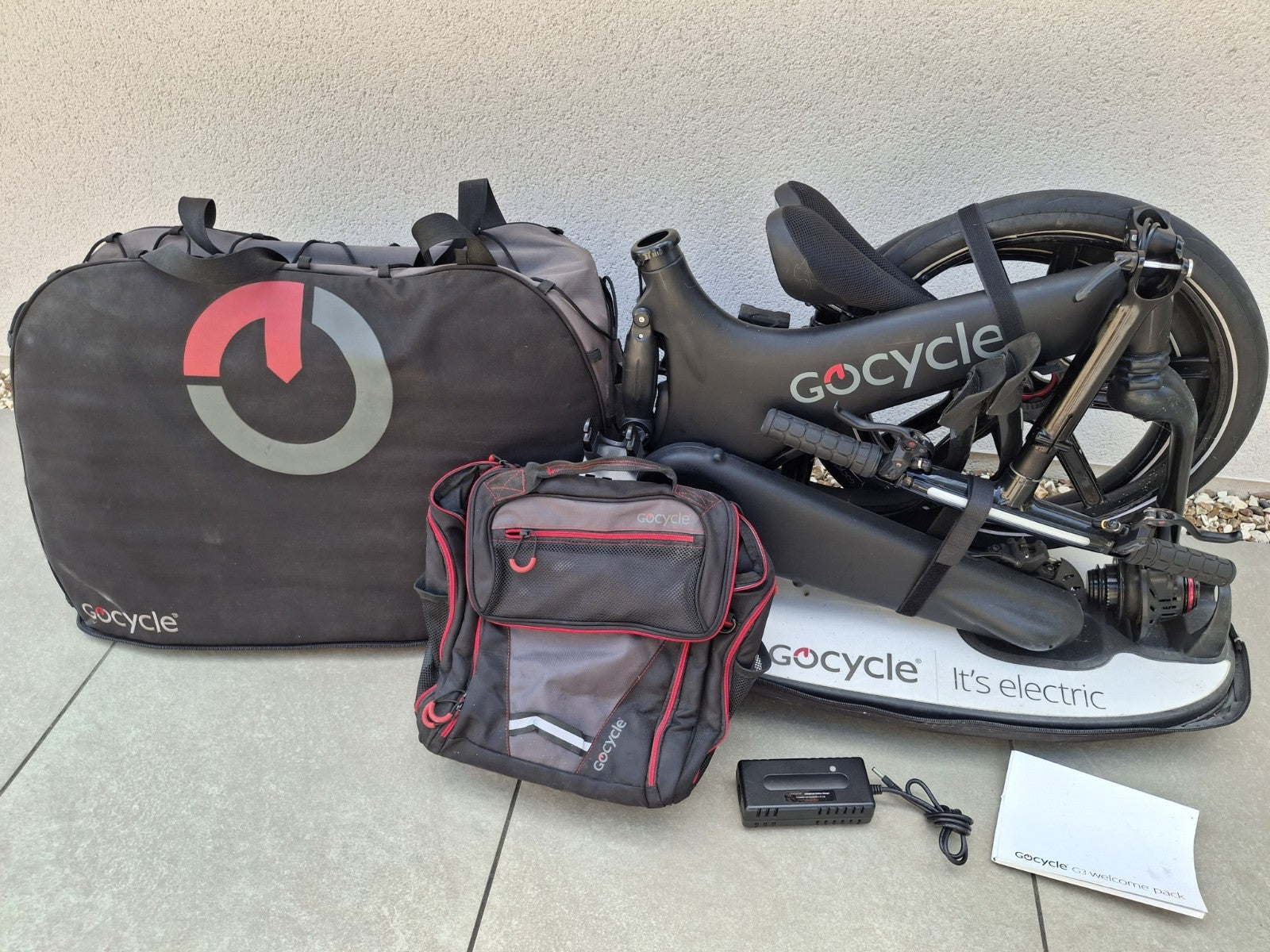 Gocycle G3 - Full Trvel Set - Stored For 5 Years - Sold As Seen - Self Collect