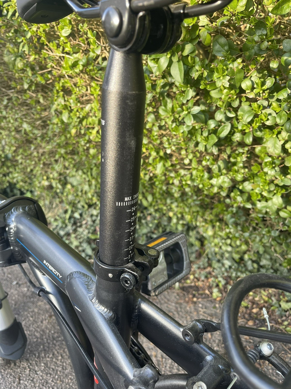 Carrera Intercity Folding Bike Black