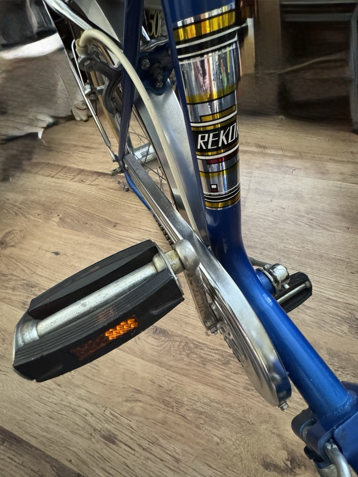 REKORD de Luke 1980s Folding Bike Retro Vintage