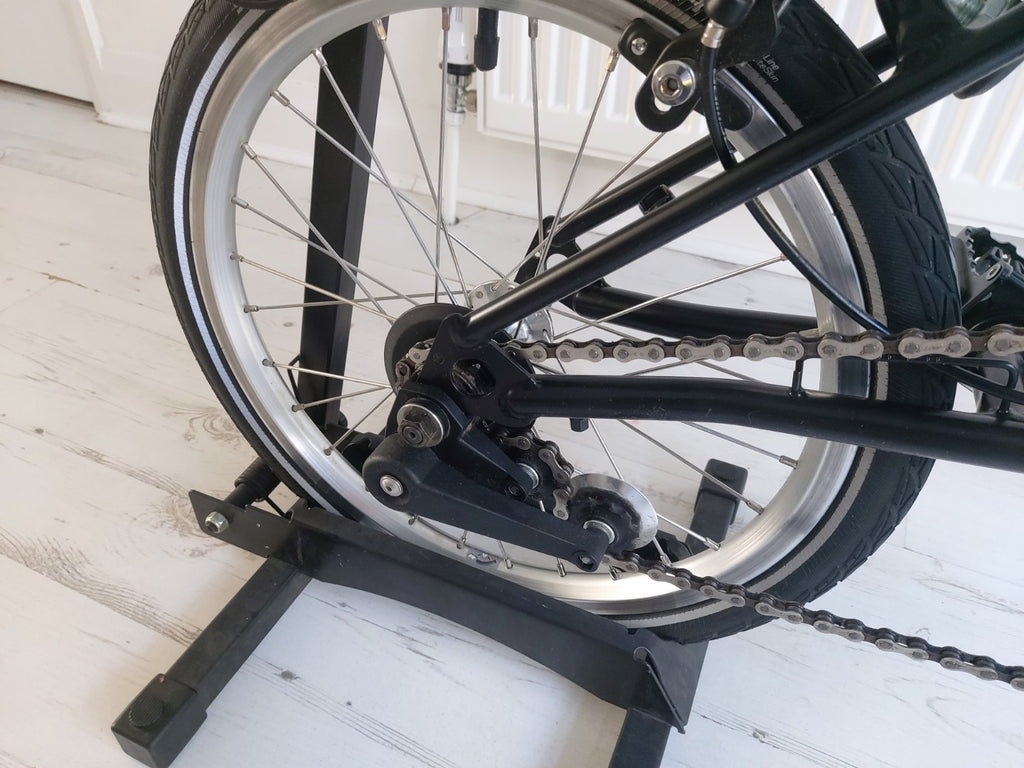 Brompton S1E Black Folding Bike