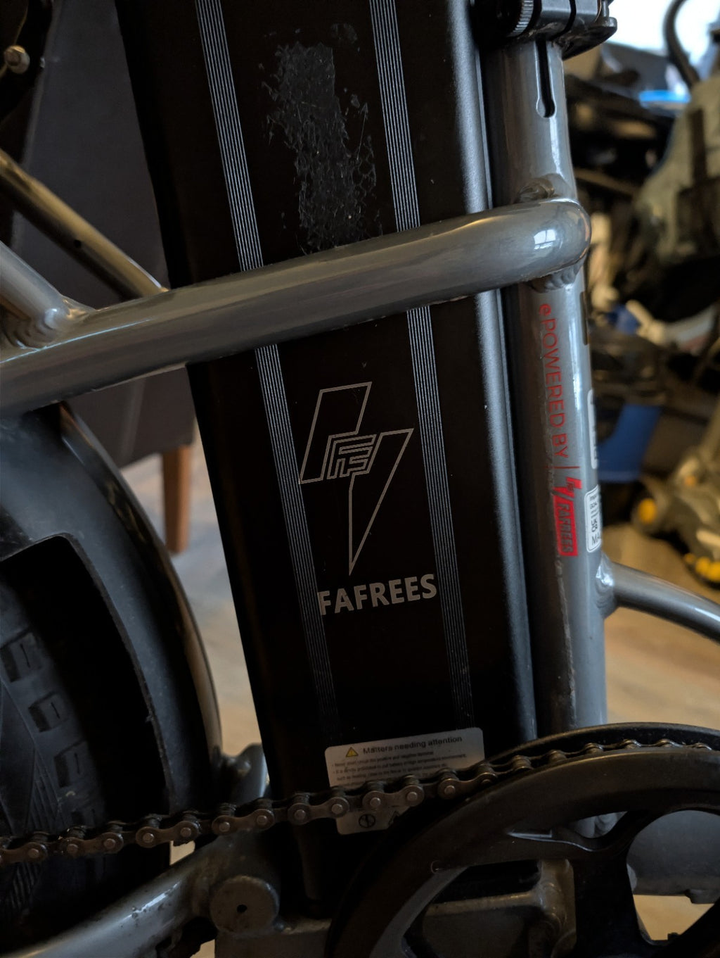 Fafrees F20 Fat 20" Foldable Eboke, 48v 22ah Battery  Iv Very Good Condition,