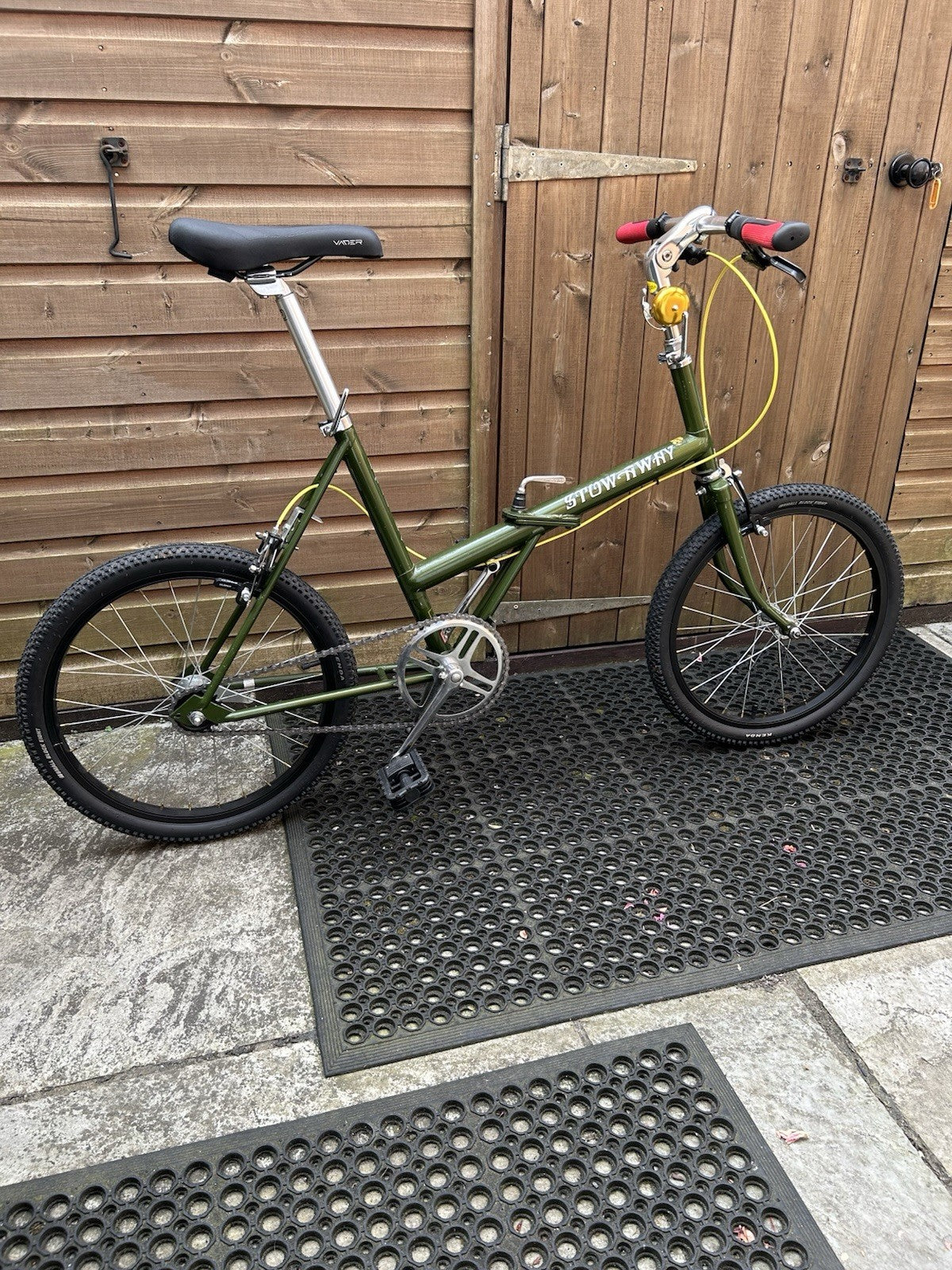 Vintage Customised Early 1970s Raleigh Stowaway Folder