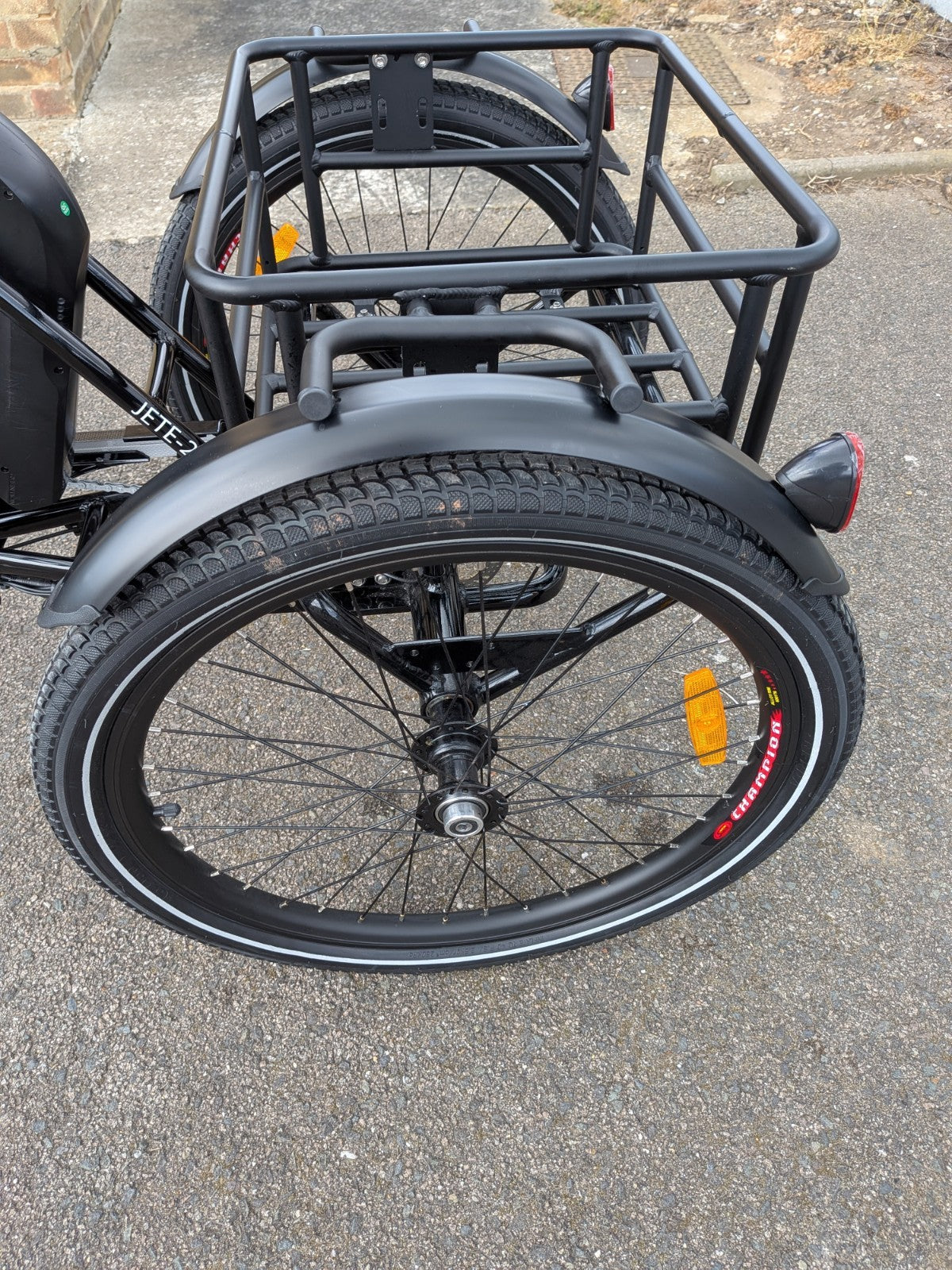 Jorvik Jet E 24 Folding E L E C T R I C Tricycle,24" WHEELS, EX Display Model