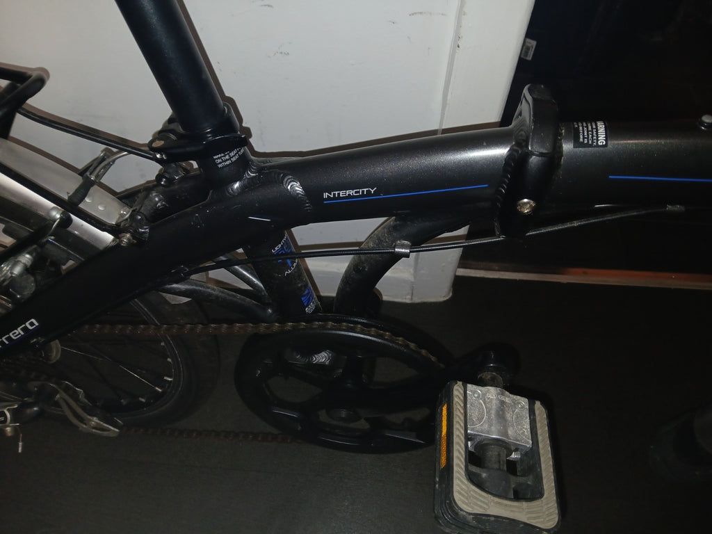 Carrera Folding Intercity Commuter  bike great for trains