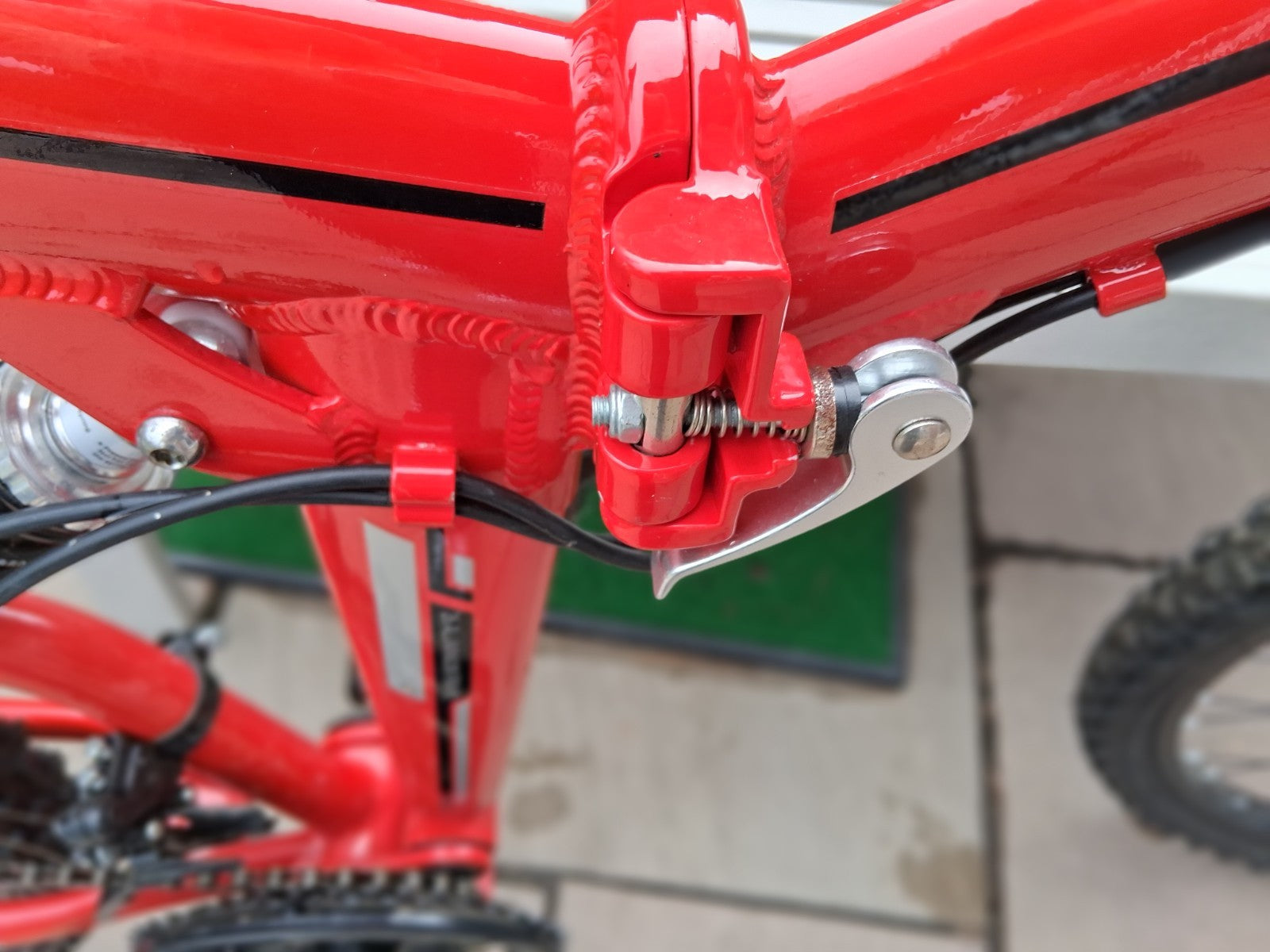 Cross CXF300 Folding Mountain Bike 26" Red