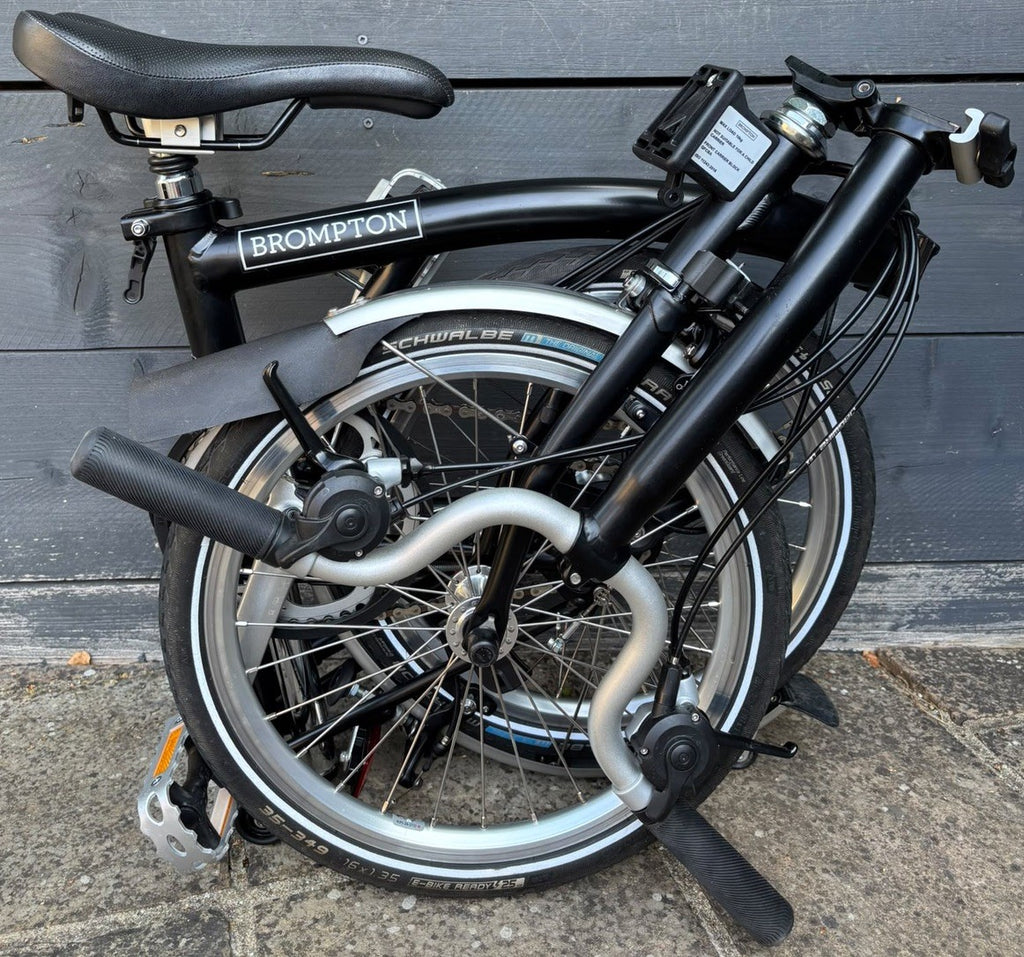 2021 Brompton M6L C Line Folding Bicycle 6 Speed + 44T Chainring - Hardly Used