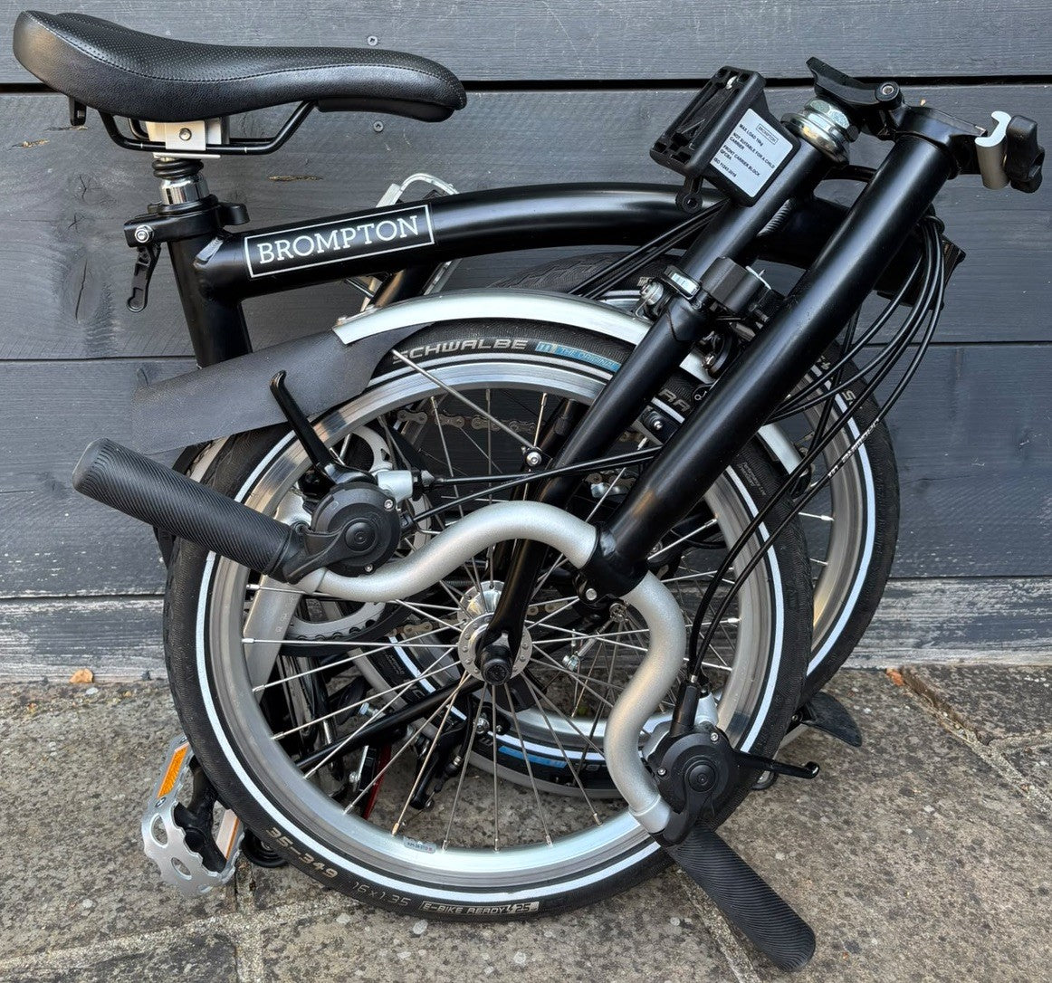 2021 Brompton M6L C Line Folding Bicycle 6 Speed + 44T Chainring - Hardly Used
