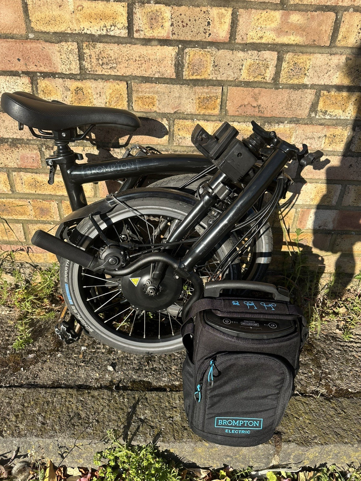 Brompton C Line E Folding Bike 6 Speed Black edition steel frame 2021