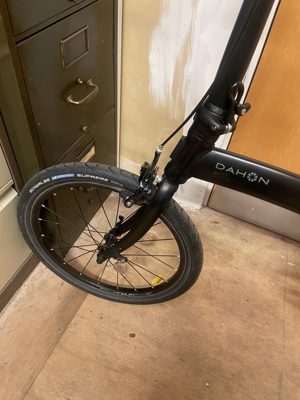 Dahon Mu Uno Black Folding Bike Single Speed Coaster Brake 9kg  VGC