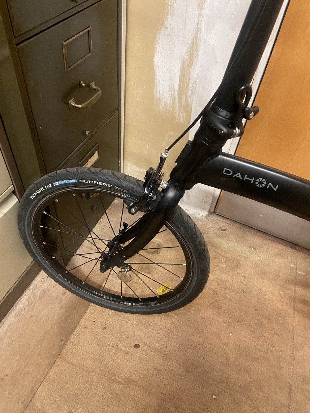 Dahon Mu Uno Black Folding Bike Single Speed Coaster Brake 9kg  VGC