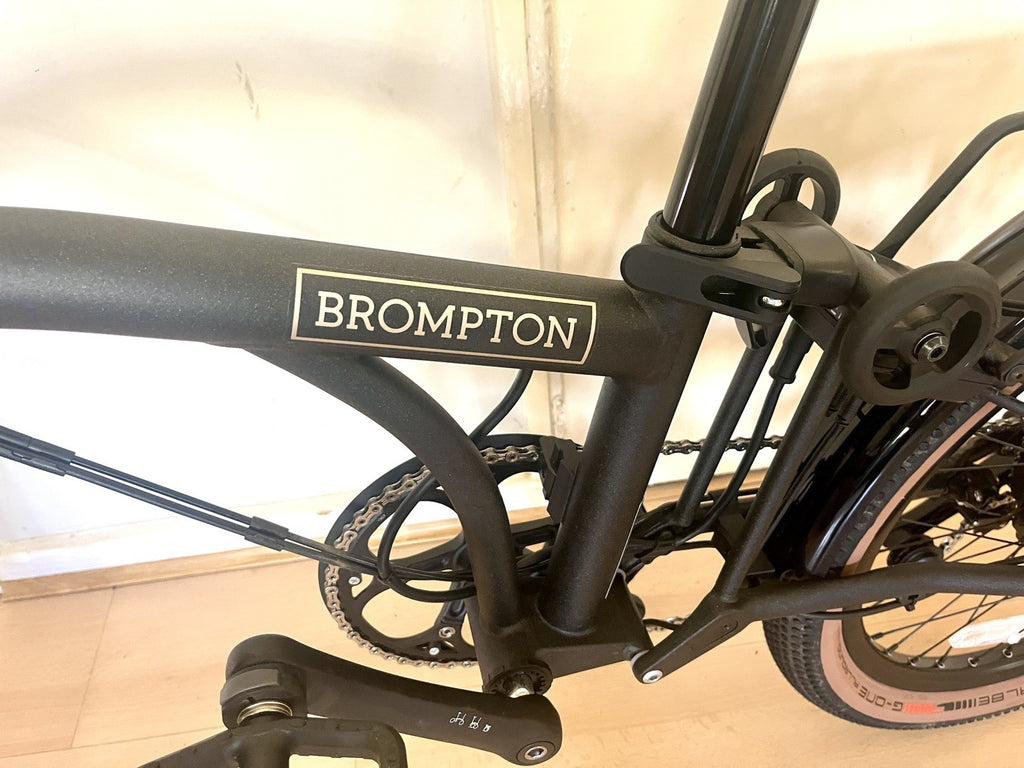 Brompton Electrc G Line MY26 SuperRoll+ e-Motiq system, Space Black