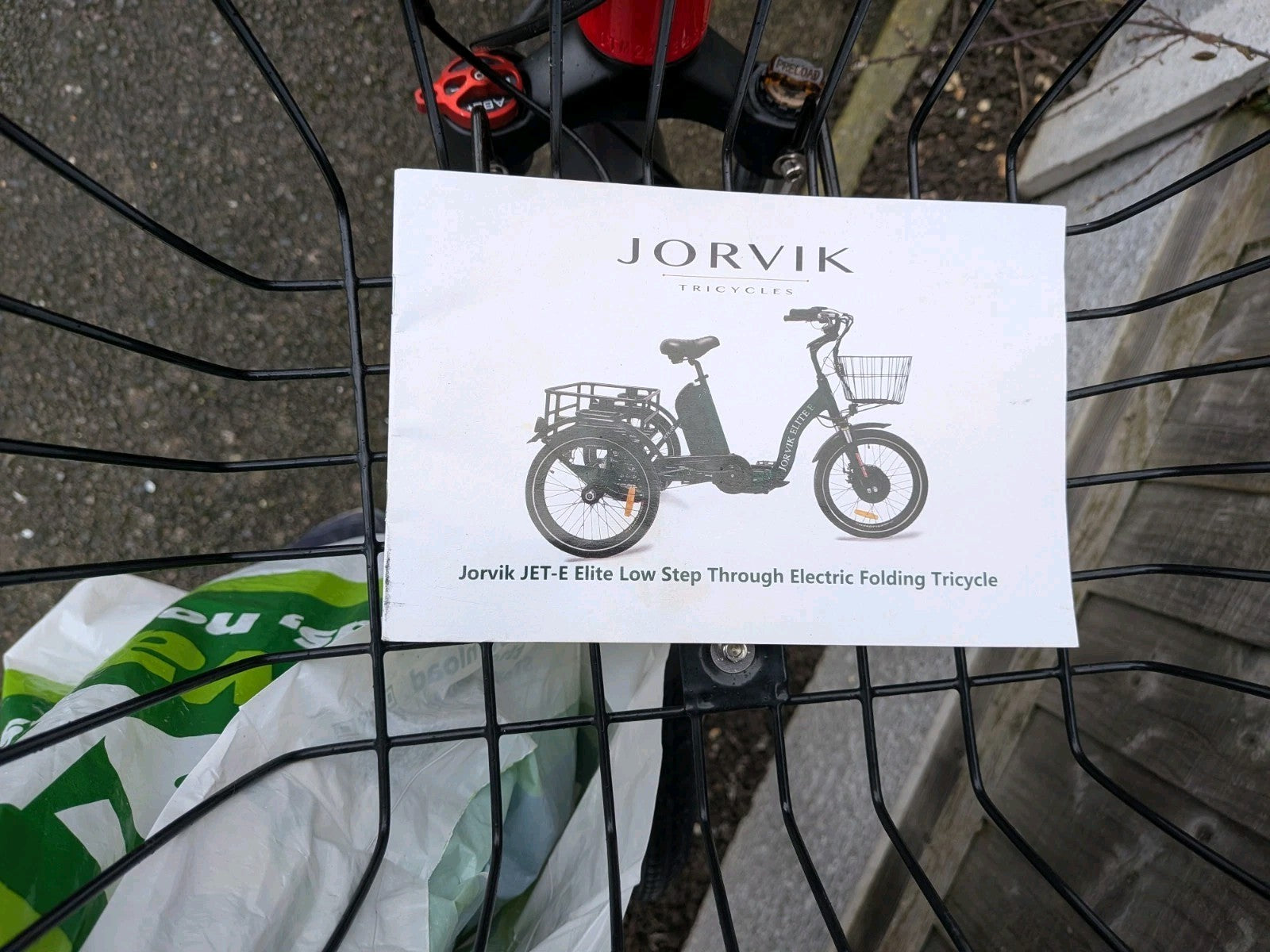 Jorvik Jet E 24 Folding Electric Tricycle, BRAND NEW,24" WHEELS, DELIVERY POSS.
