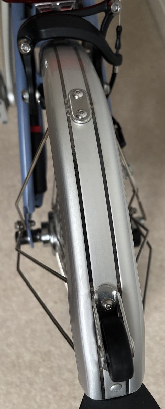 Brompton C Line 6 Speed H6L Folding bicycle in Cloud Blue - Test Ridden Only