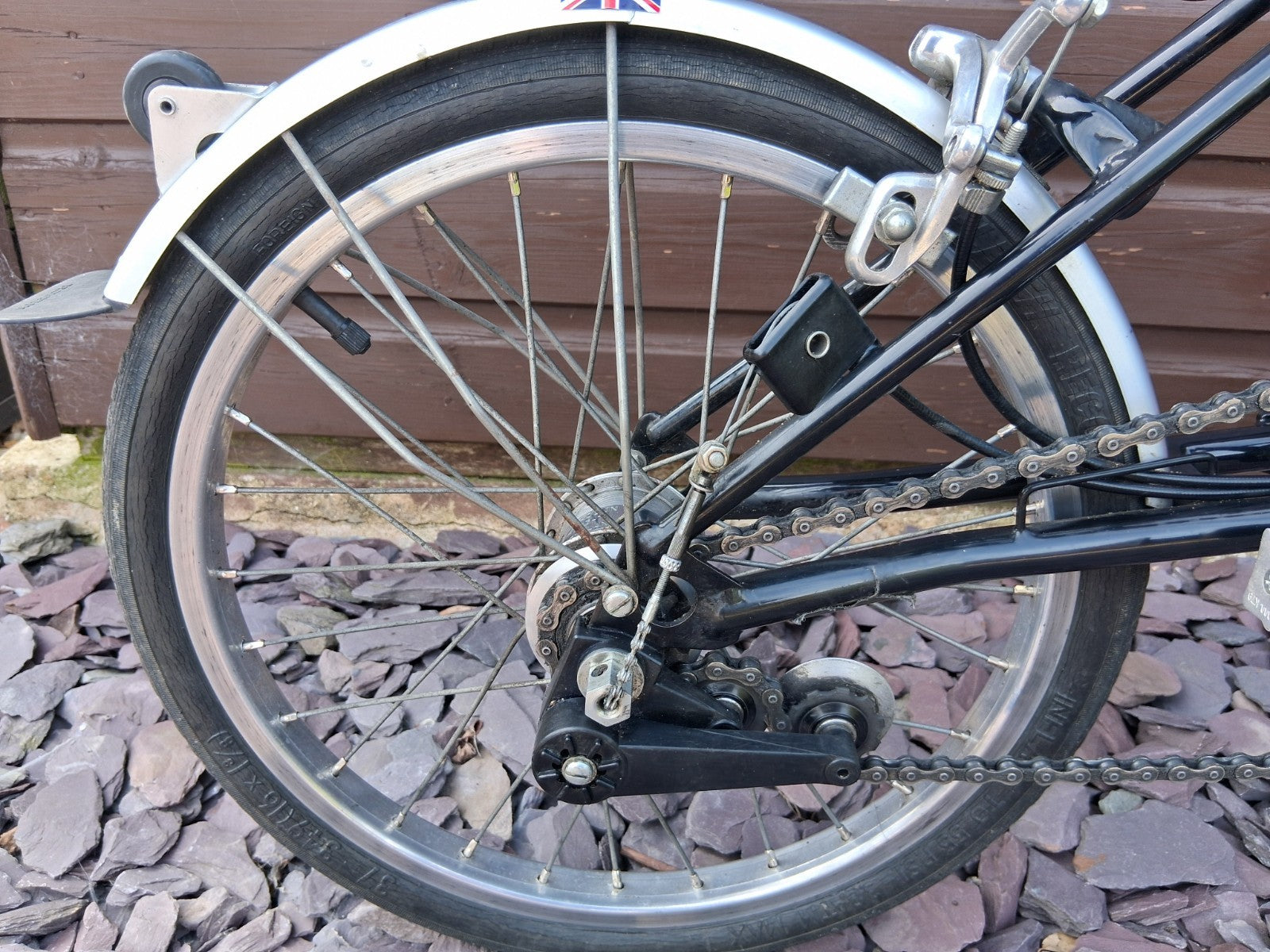 Brompton M3L Folding Bike 3 speed, Red, Good condition
