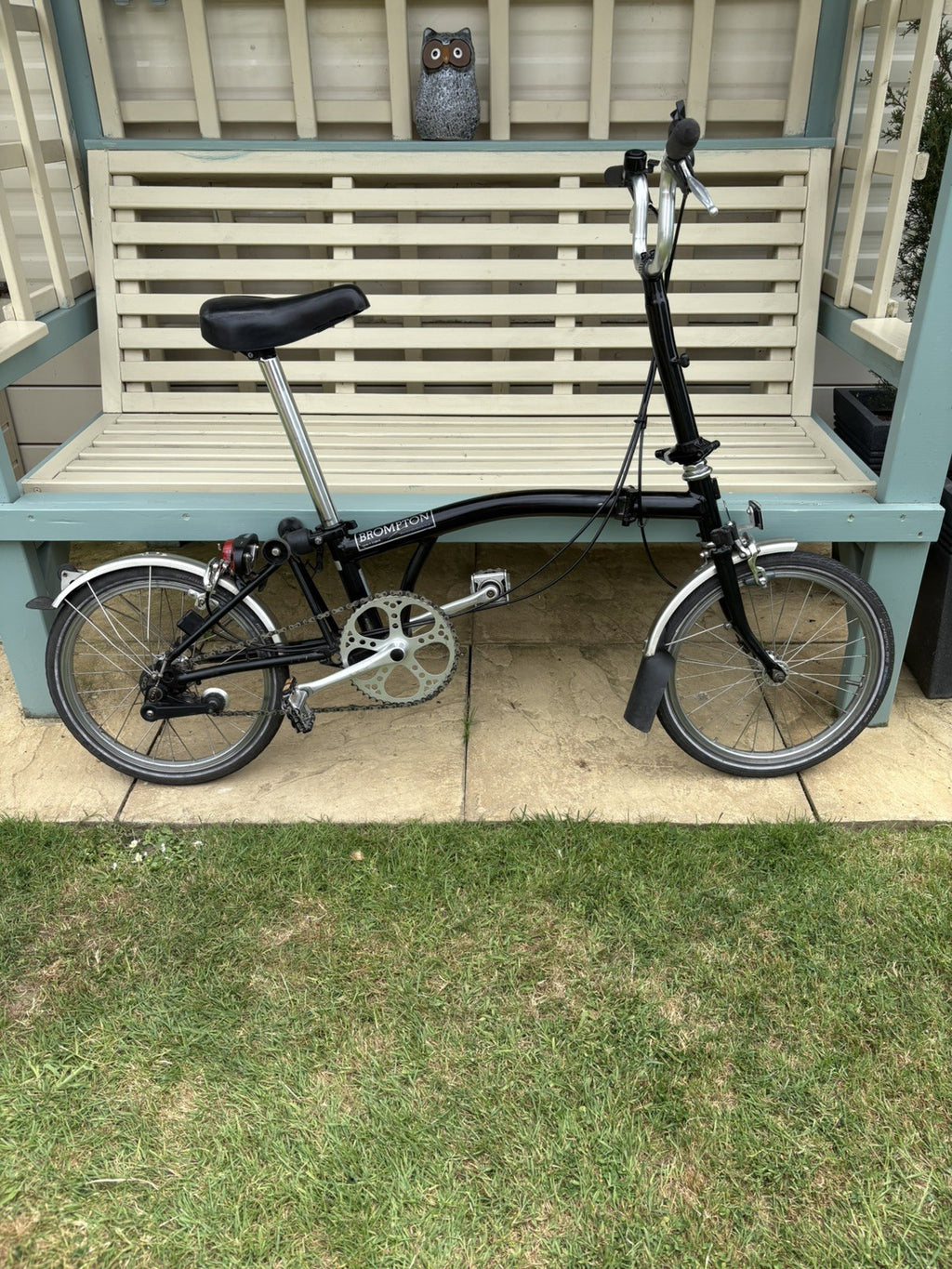 brompton folding bike 3 speed