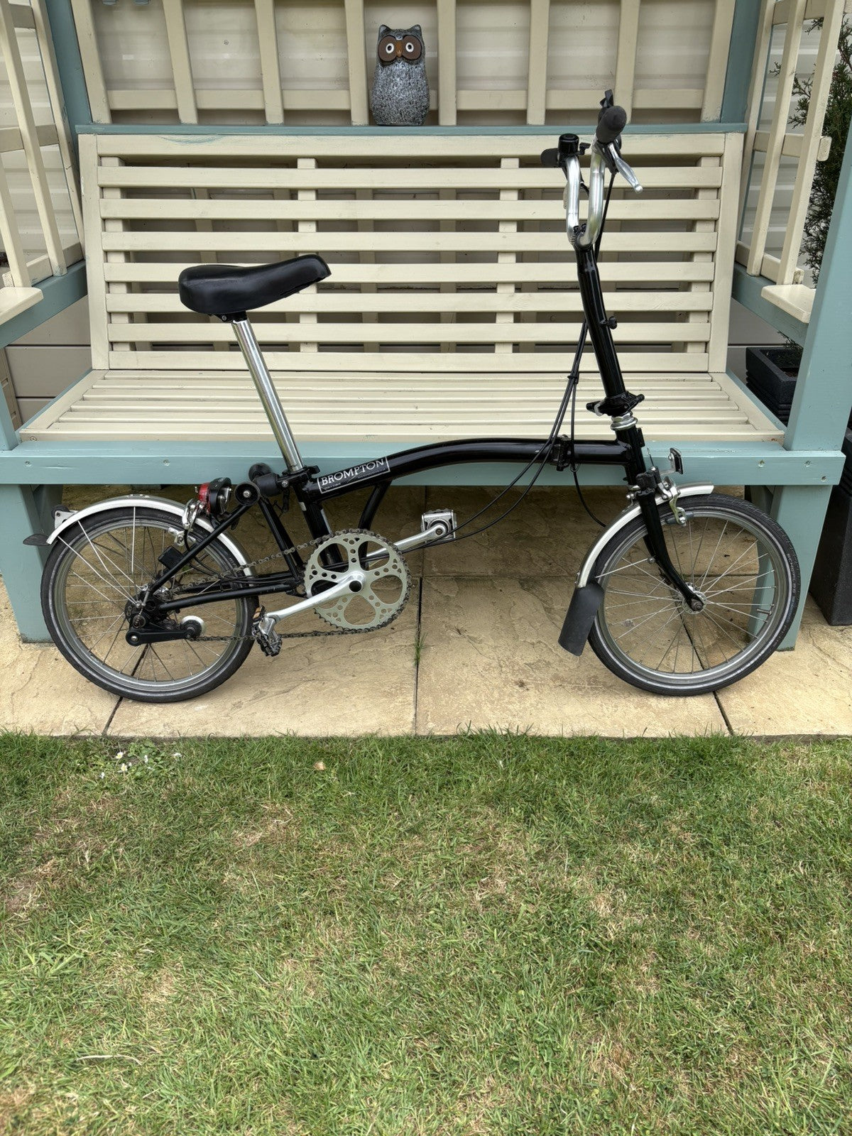 brompton folding bike 3 speed