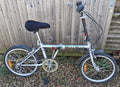 BIKE-IN-A-BAG fold up bike with carry bag,20" wheels, 5 gears. VGC