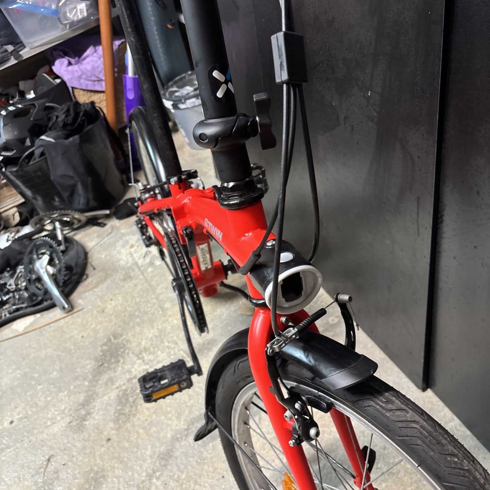 BTWIN Tilt 120 Folding Bicycle 6-Speed