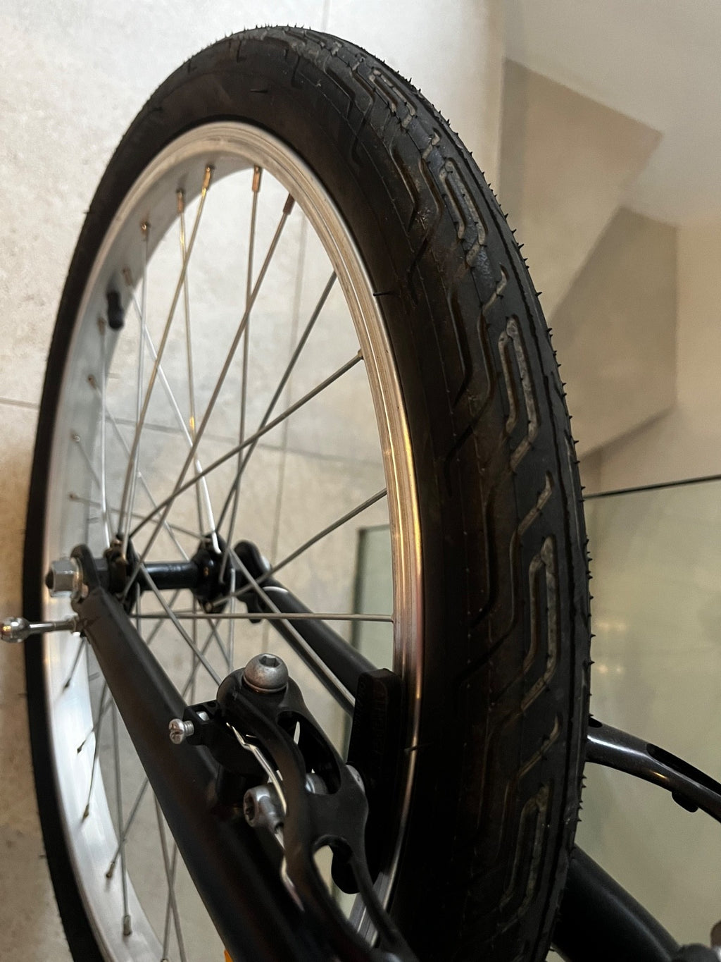 Oxylane Folding Bike Tilt 100 Black