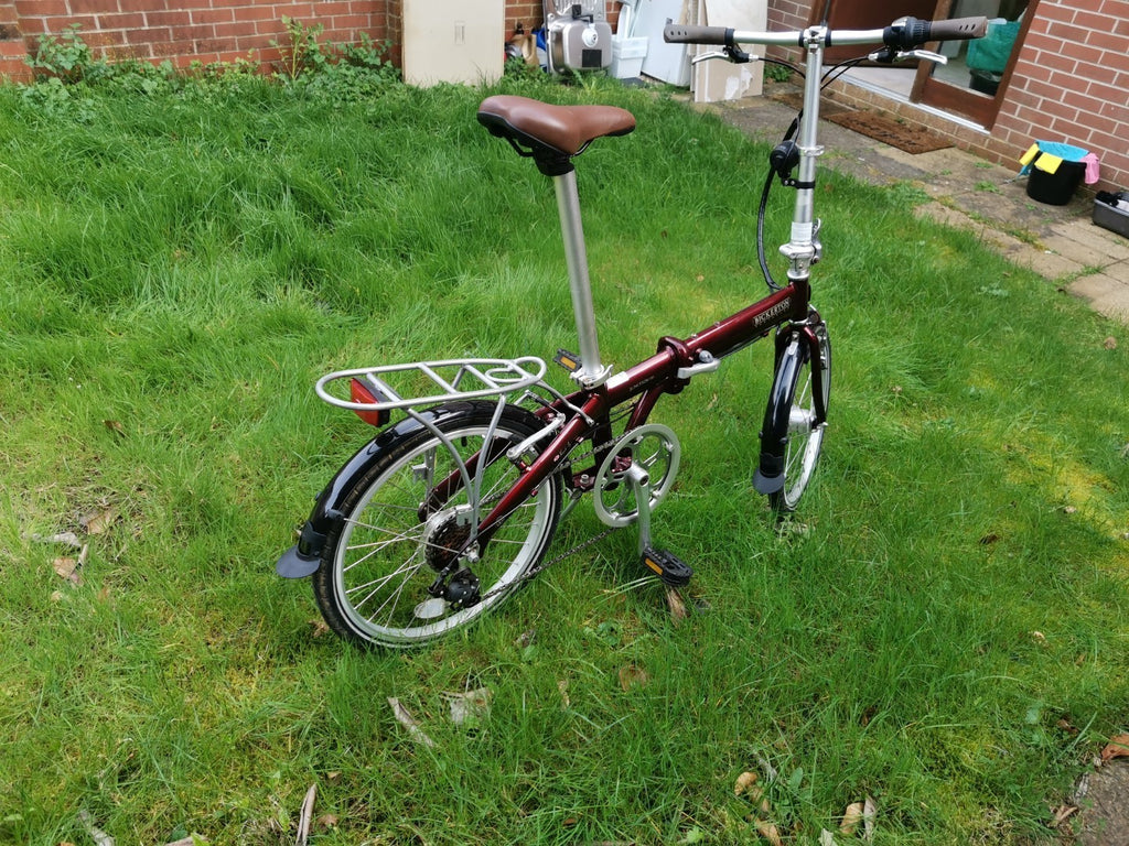 Bickerton Junction 1707 City Folding Bike 7 gears dynamo LED light