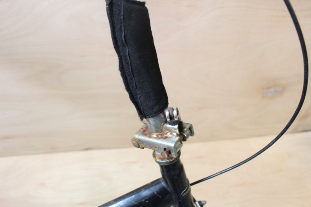 Black compact stowaway folding bike. Good working condition. Shopping. S size