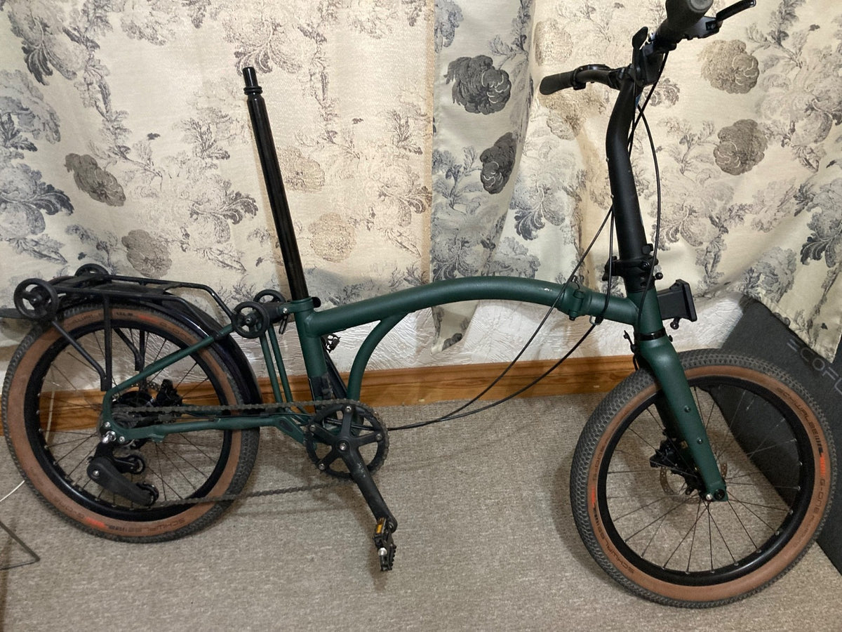 Brompton G Line S/M folding bike.