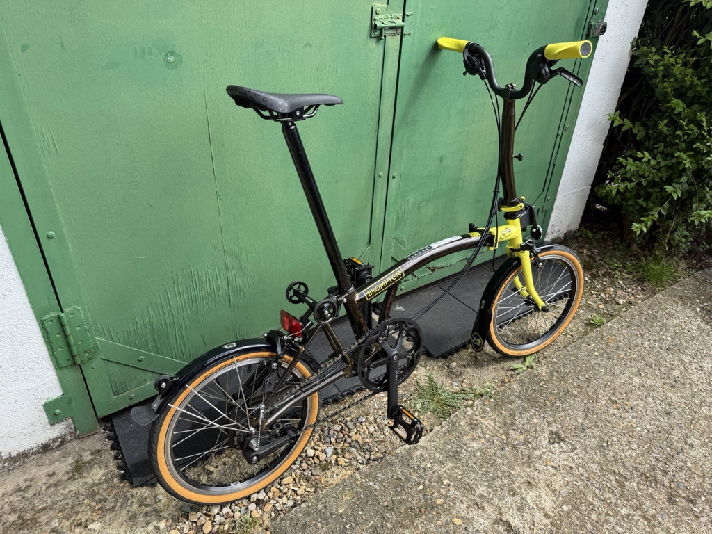 Brompton Folding Bike 6-Speed Tour de France Black Edition