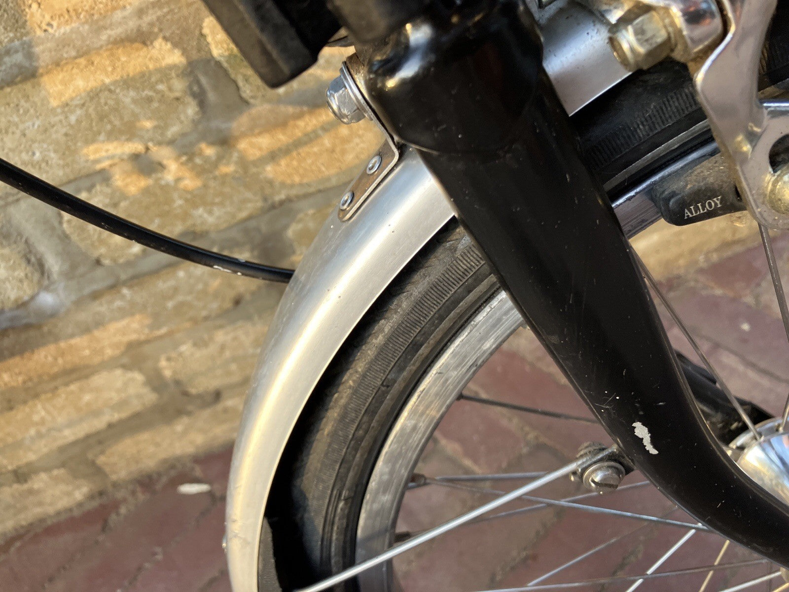 Pre 2017 C Line 3 Speed Brompton Folding Bike With Carry Bag , Front Bag
