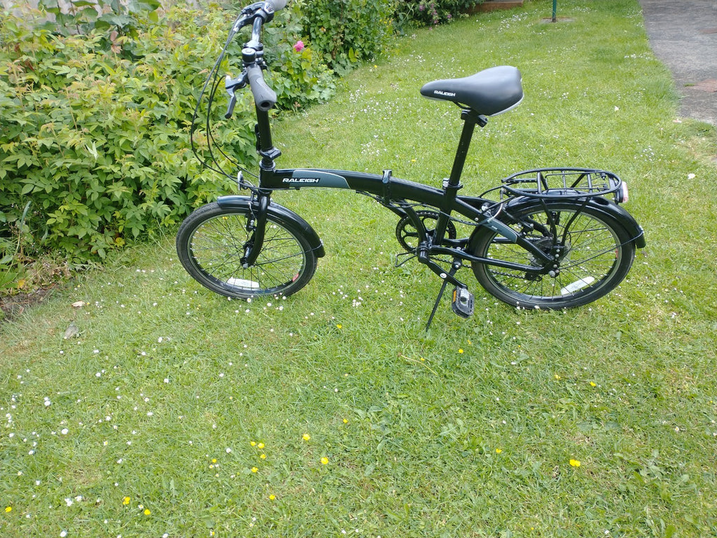 Raleigh Folding Bike For Adults.  Little used.